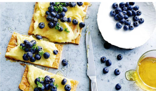 blueberry tart