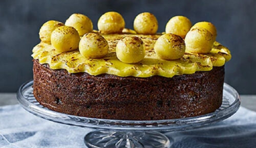 Vegan Simnel cake